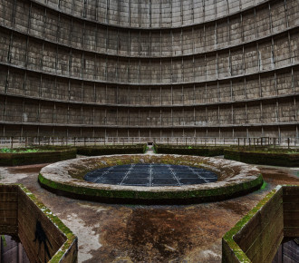 Former power station cooling tower, Belgium